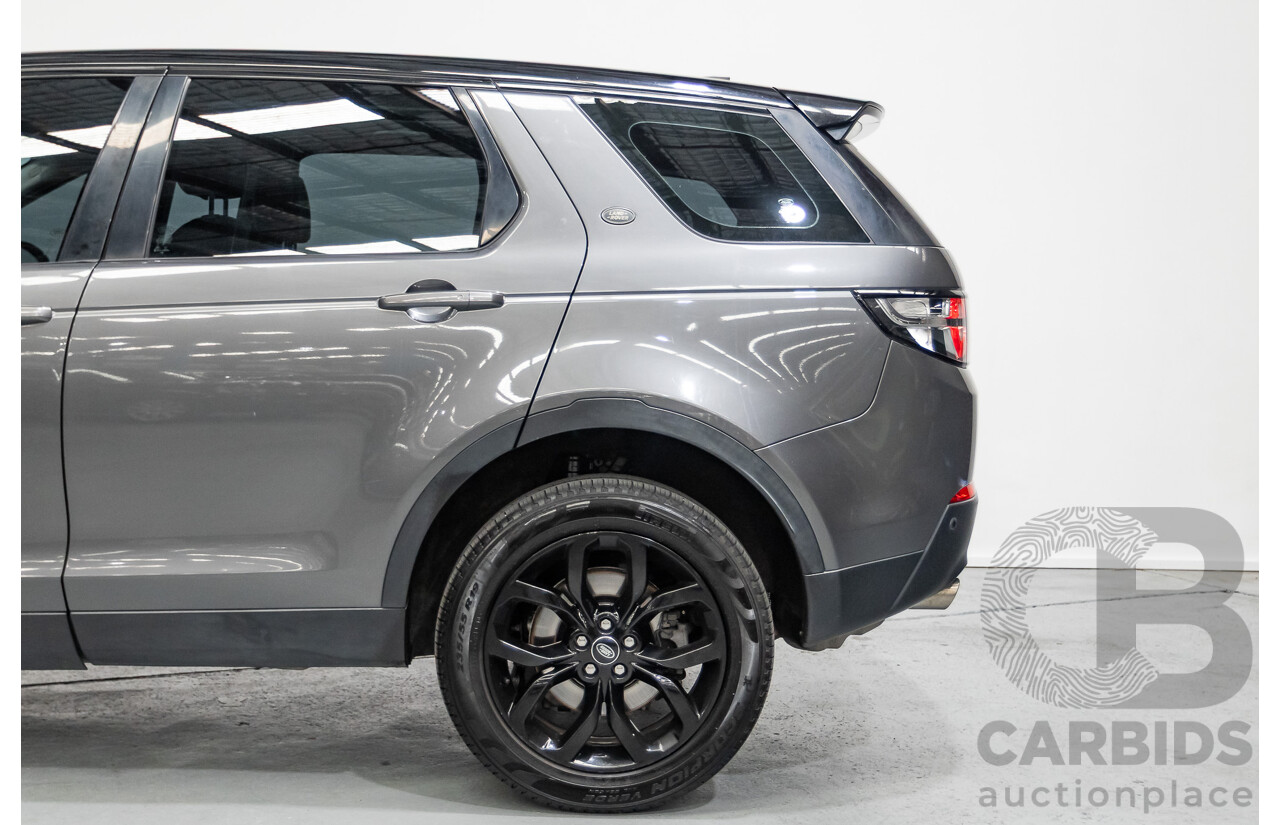 10/2018 Land Rover Discovery Sport SD4 SE (AWD) L550 MY18 4d Wagon Corris Grey Metallic Twin Turbo Diesel 2.0L - 7 Seater