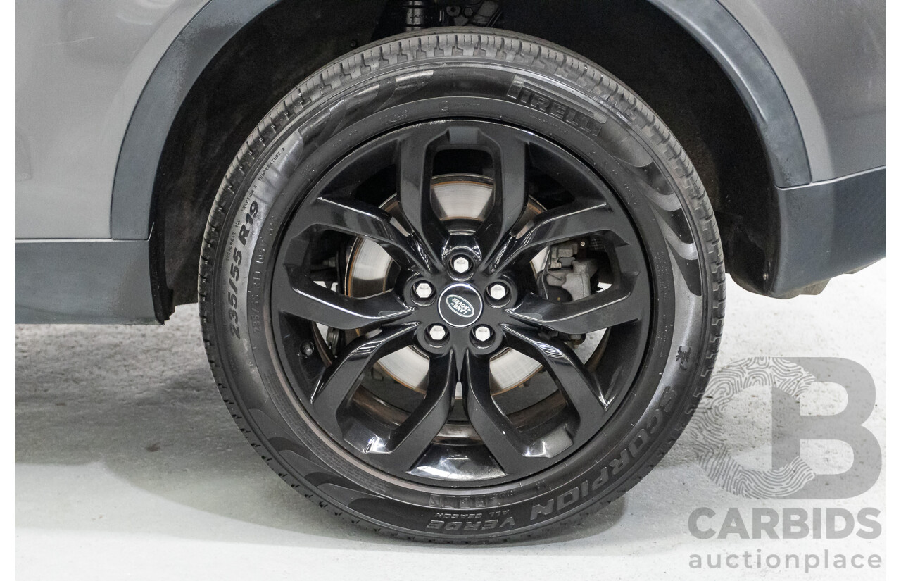 10/2018 Land Rover Discovery Sport SD4 SE (AWD) L550 MY18 4d Wagon Corris Grey Metallic Twin Turbo Diesel 2.0L - 7 Seater