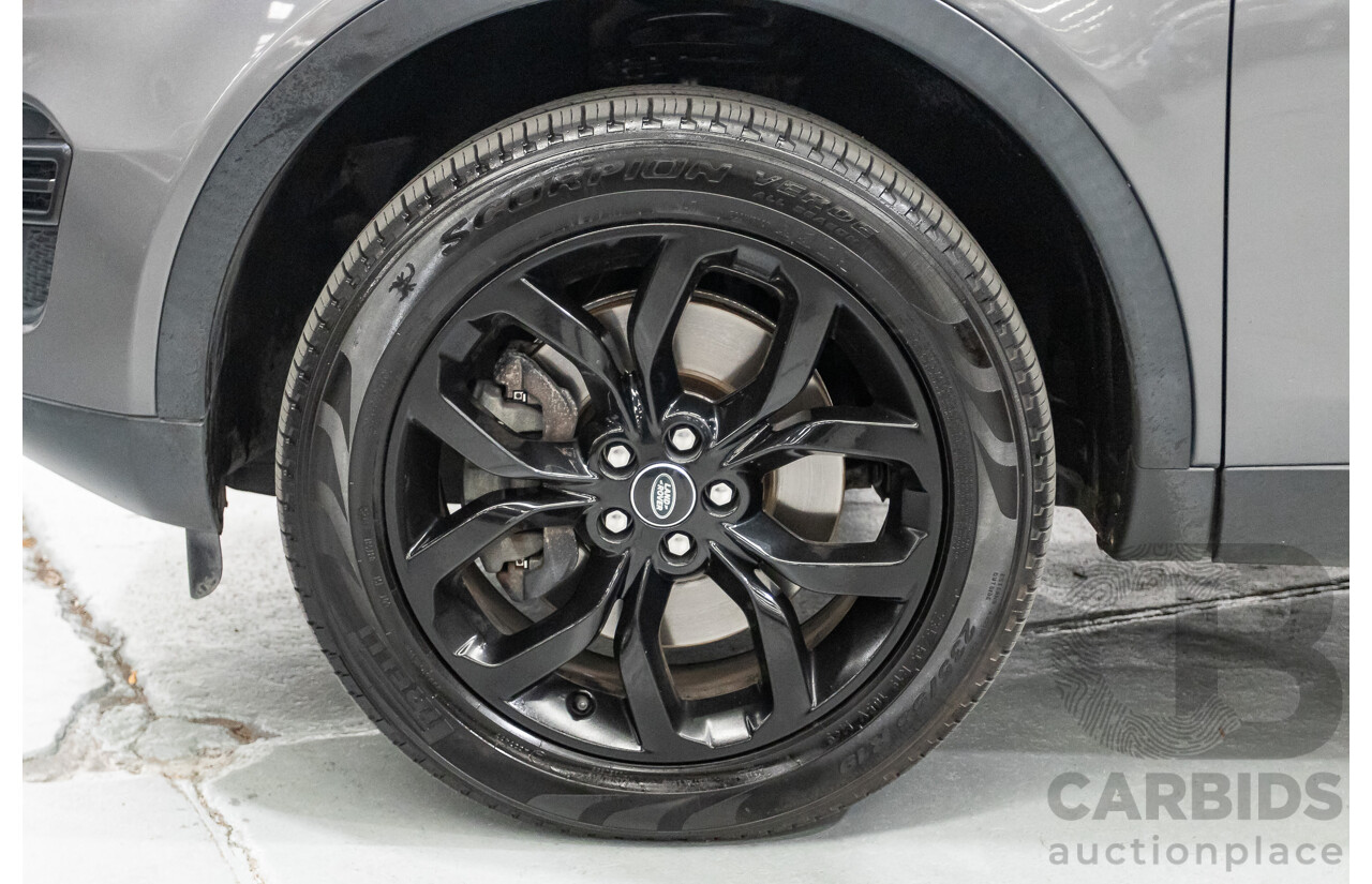 10/2018 Land Rover Discovery Sport SD4 SE (AWD) L550 MY18 4d Wagon Corris Grey Metallic Twin Turbo Diesel 2.0L - 7 Seater