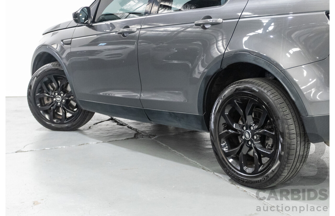 10/2018 Land Rover Discovery Sport SD4 SE (AWD) L550 MY18 4d Wagon Corris Grey Metallic Twin Turbo Diesel 2.0L - 7 Seater
