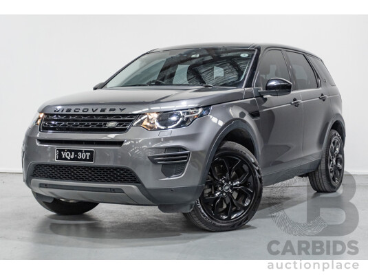 10/2018 Land Rover Discovery Sport SD4 SE (AWD) L550 MY18 4d Wagon Corris Grey Metallic Twin Turbo Diesel 2.0L - 7 Seater