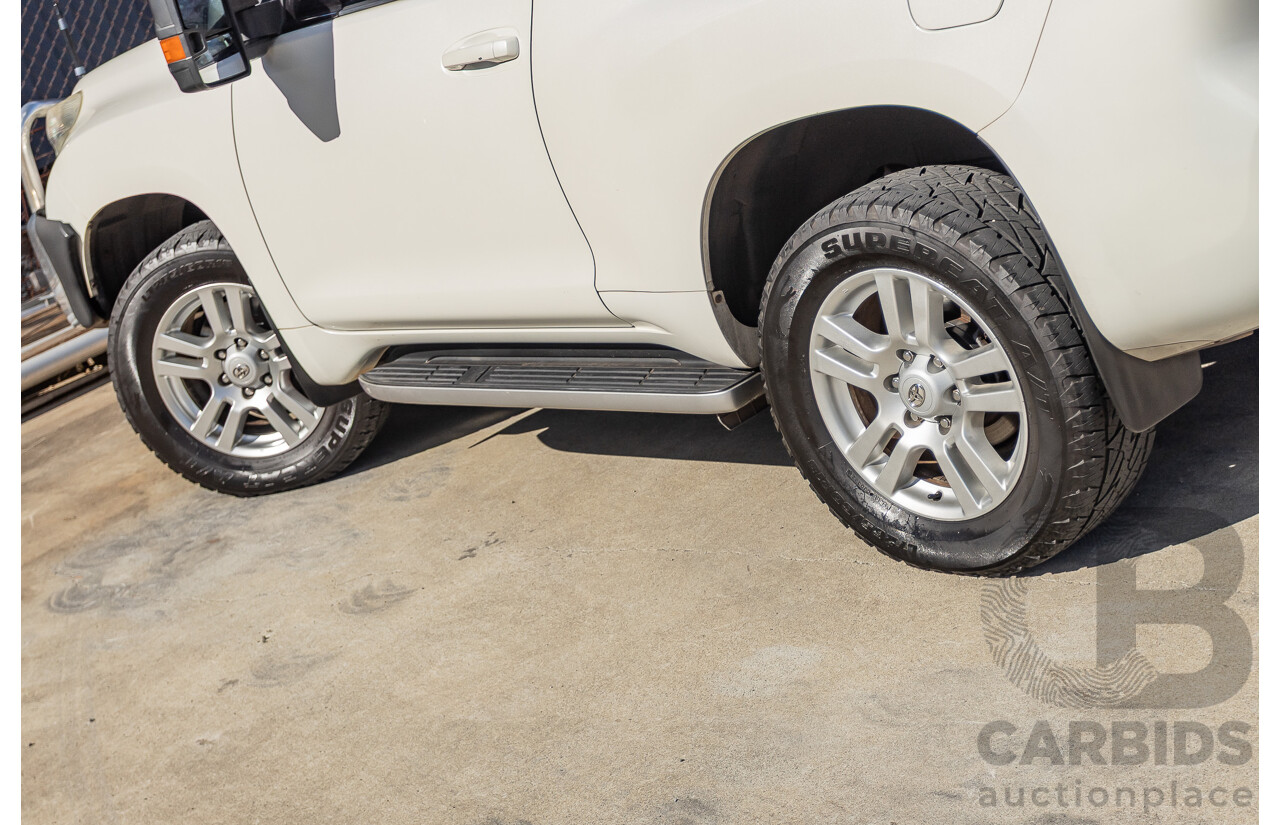 06/2010 Toyota Landcruiser Prado ZR (4x4) KDJ155R 2D Wagon Crystal Pearl Turbo Diesel 3.0L