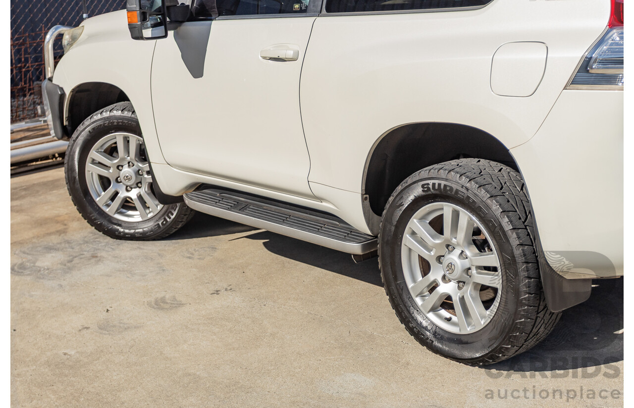 06/2010 Toyota Landcruiser Prado ZR (4x4) KDJ155R 2D Wagon Crystal Pearl Turbo Diesel 3.0L