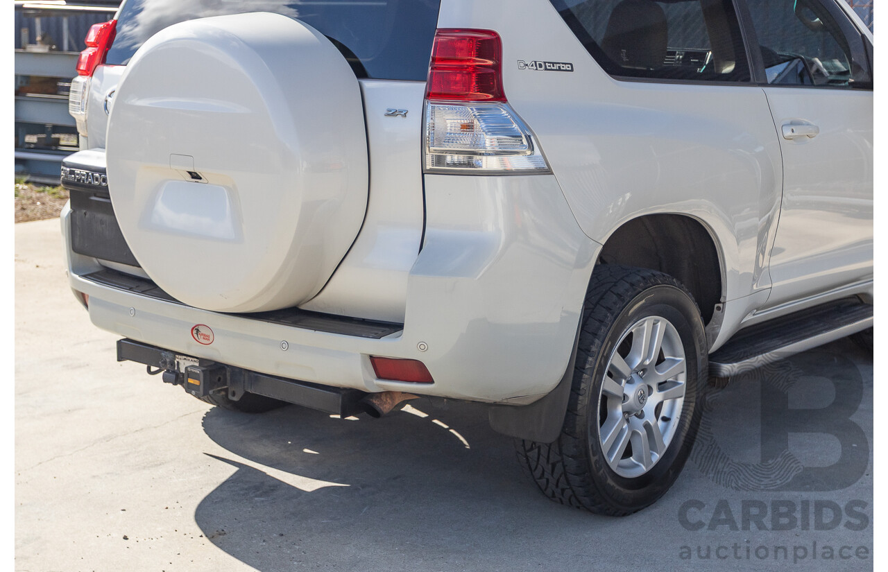 06/2010 Toyota Landcruiser Prado ZR (4x4) KDJ155R 2D Wagon Crystal Pearl Turbo Diesel 3.0L