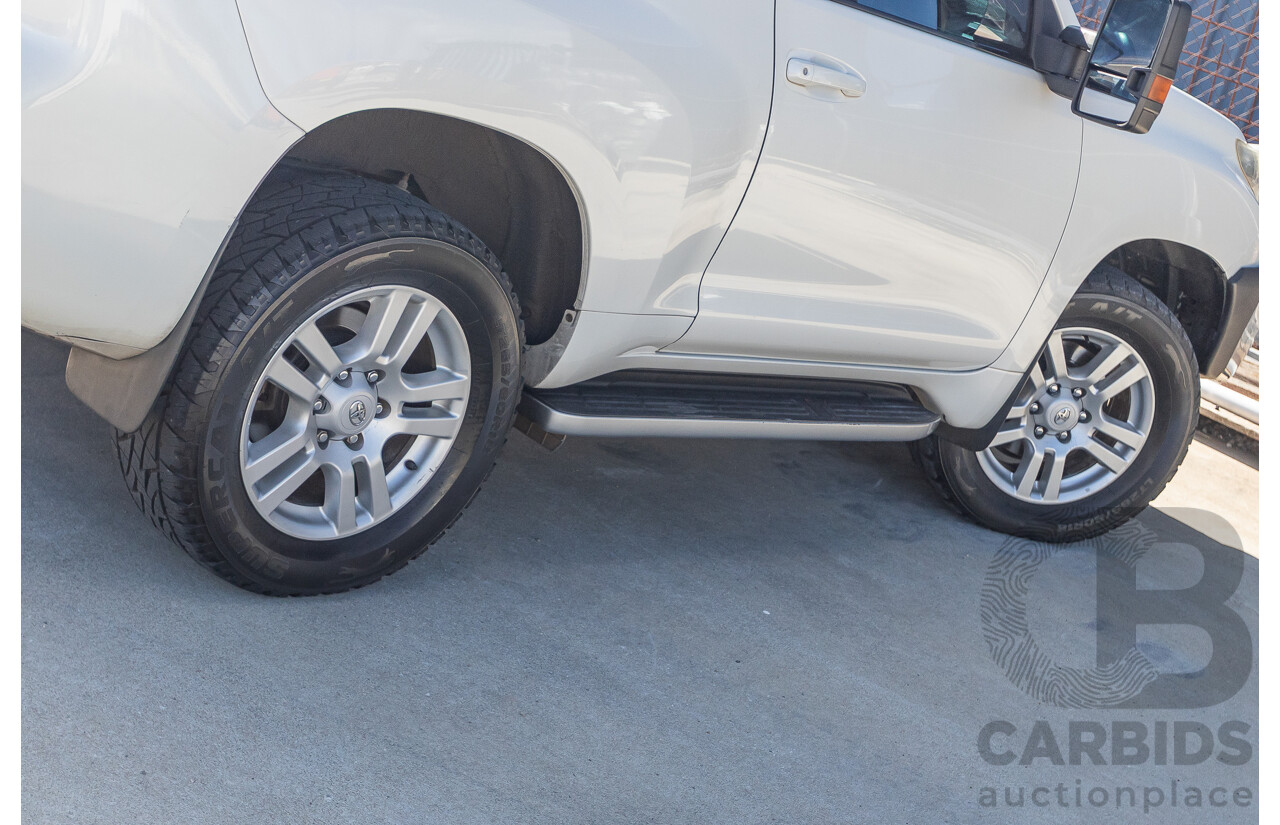 06/2010 Toyota Landcruiser Prado ZR (4x4) KDJ155R 2D Wagon Crystal Pearl Turbo Diesel 3.0L