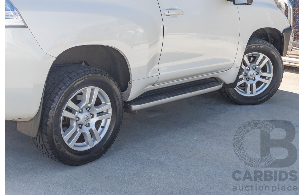 06/2010 Toyota Landcruiser Prado ZR (4x4) KDJ155R 2D Wagon Crystal Pearl Turbo Diesel 3.0L