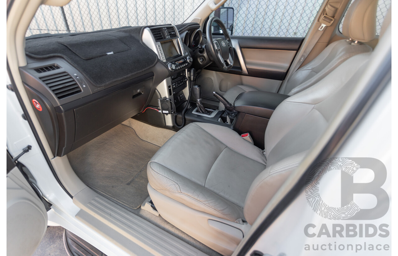 06/2010 Toyota Landcruiser Prado ZR (4x4) KDJ155R 2D Wagon Crystal Pearl Turbo Diesel 3.0L