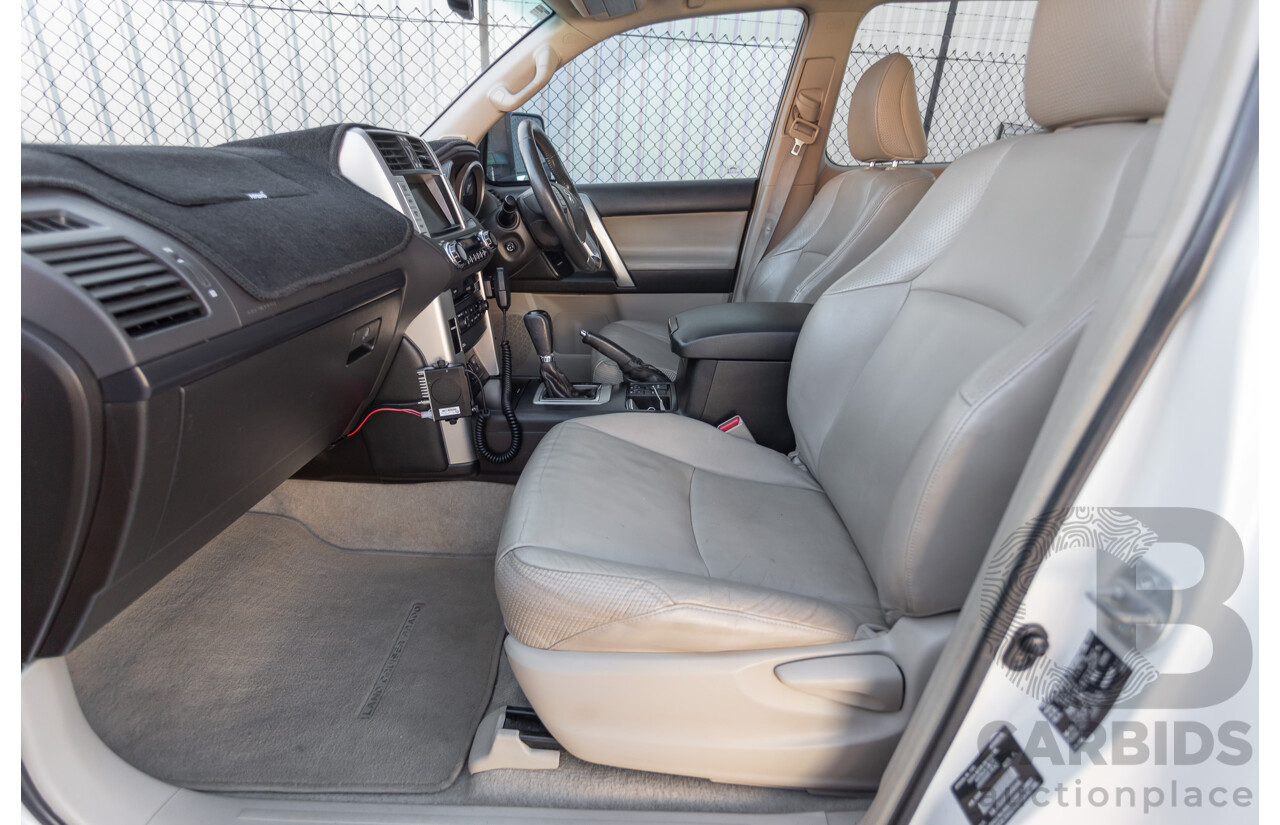 06/2010 Toyota Landcruiser Prado ZR (4x4) KDJ155R 2D Wagon Crystal Pearl Turbo Diesel 3.0L