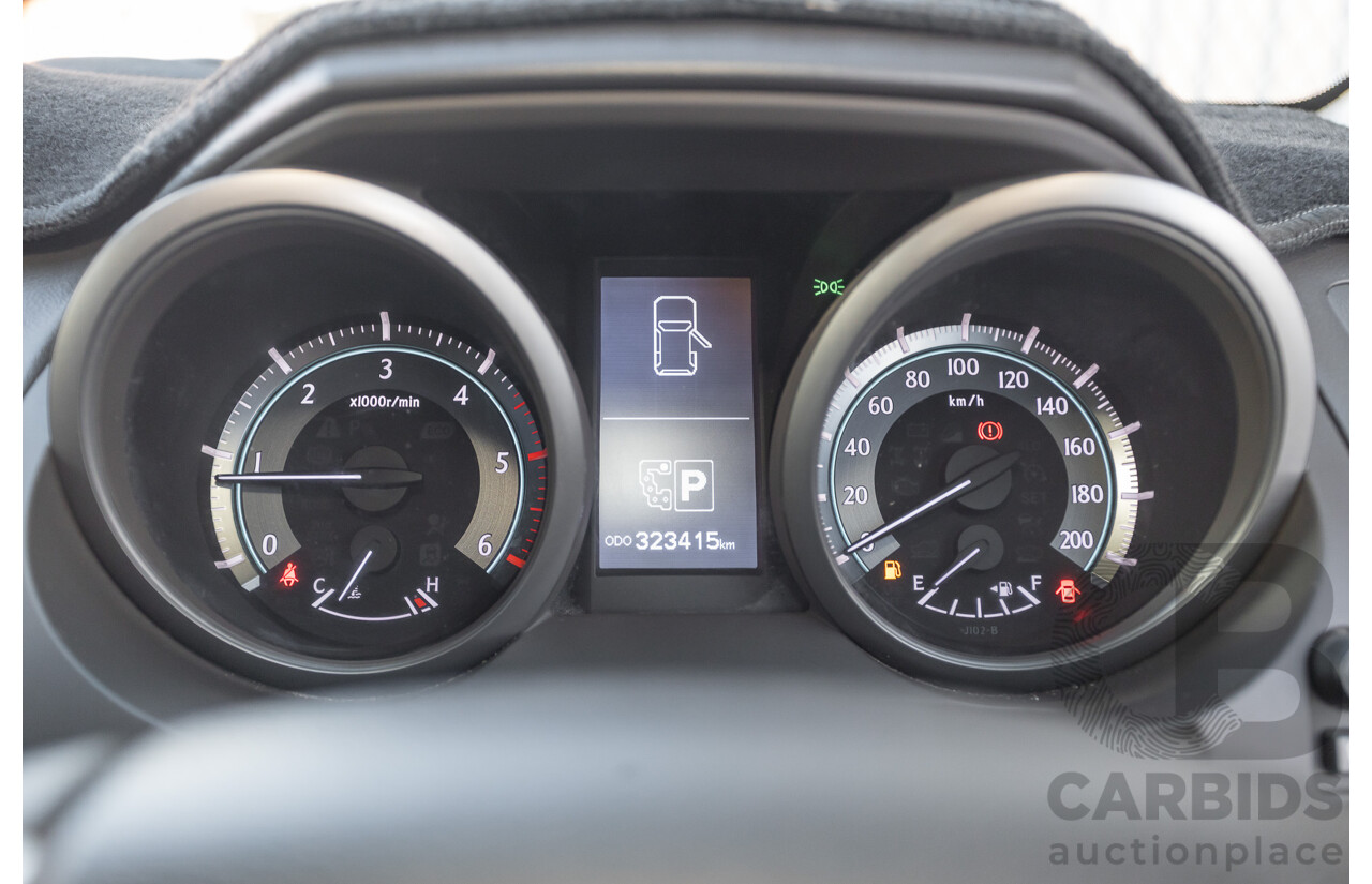 06/2010 Toyota Landcruiser Prado ZR (4x4) KDJ155R 2D Wagon Crystal Pearl Turbo Diesel 3.0L