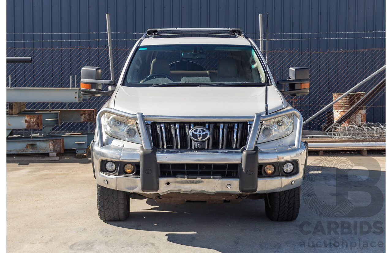 06/2010 Toyota Landcruiser Prado ZR (4x4) KDJ155R 2D Wagon Crystal Pearl Turbo Diesel 3.0L