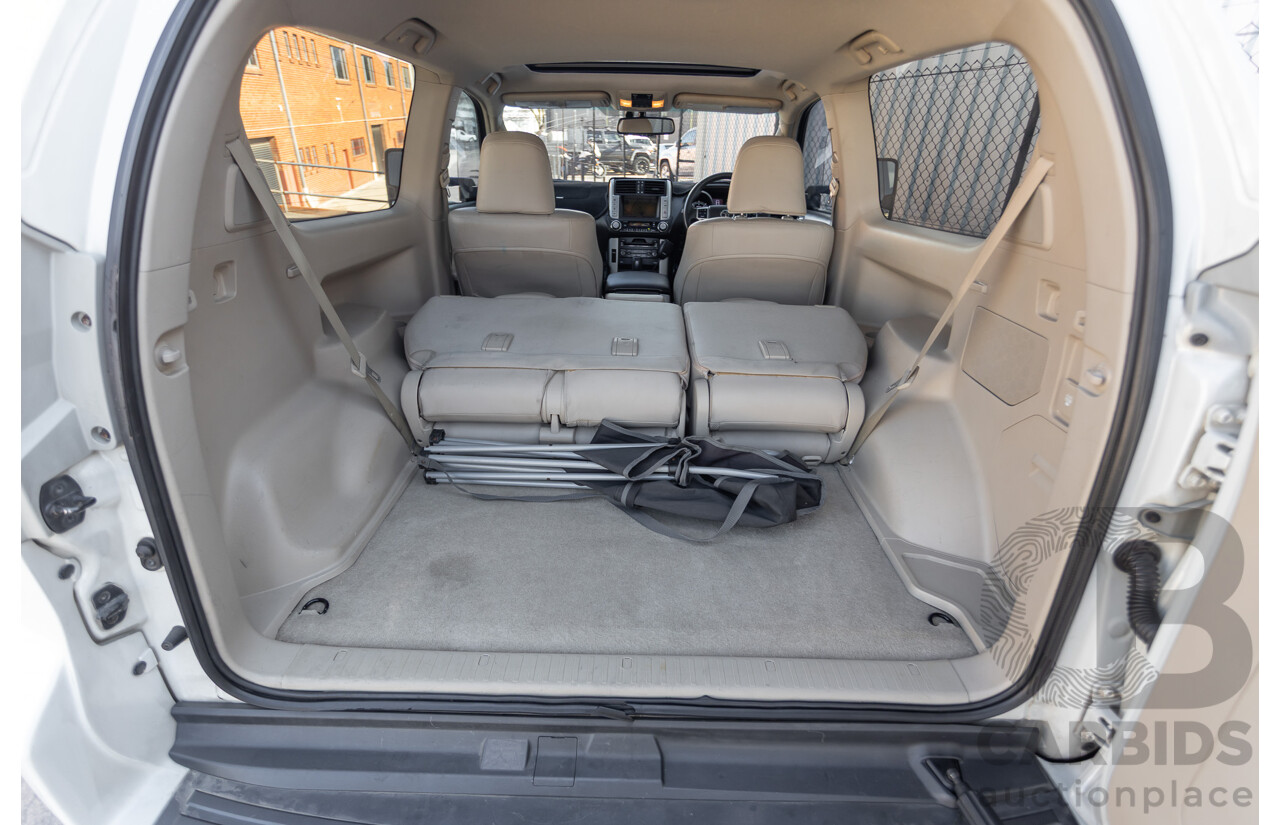 06/2010 Toyota Landcruiser Prado ZR (4x4) KDJ155R 2D Wagon Crystal Pearl Turbo Diesel 3.0L
