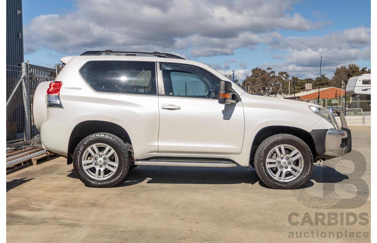 06/2010 Toyota Landcruiser Prado ZR (4x4) KDJ155R 2D Wagon Crystal Pearl Turbo Diesel 3.0L