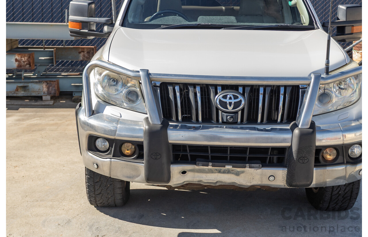 06/2010 Toyota Landcruiser Prado ZR (4x4) KDJ155R 2D Wagon Crystal Pearl Turbo Diesel 3.0L