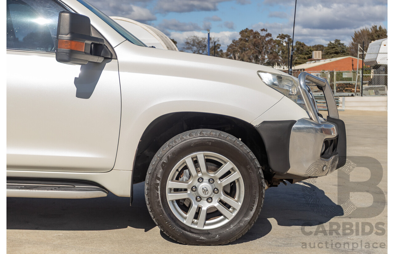 06/2010 Toyota Landcruiser Prado ZR (4x4) KDJ155R 2D Wagon Crystal Pearl Turbo Diesel 3.0L