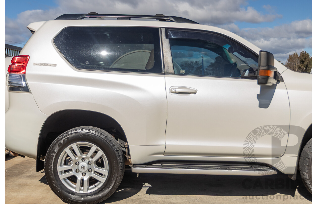 06/2010 Toyota Landcruiser Prado ZR (4x4) KDJ155R 2D Wagon Crystal Pearl Turbo Diesel 3.0L