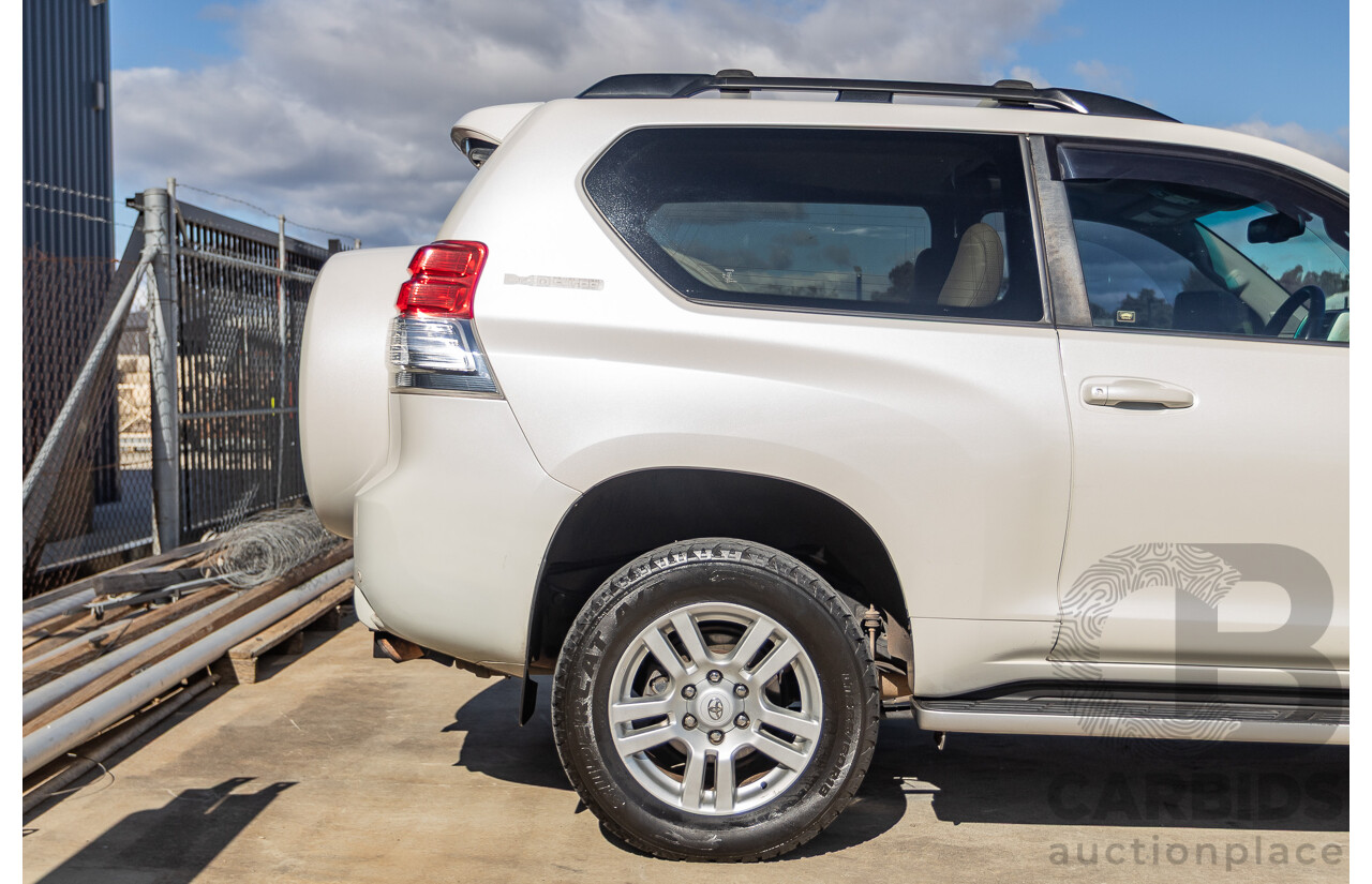 06/2010 Toyota Landcruiser Prado ZR (4x4) KDJ155R 2D Wagon Crystal Pearl Turbo Diesel 3.0L