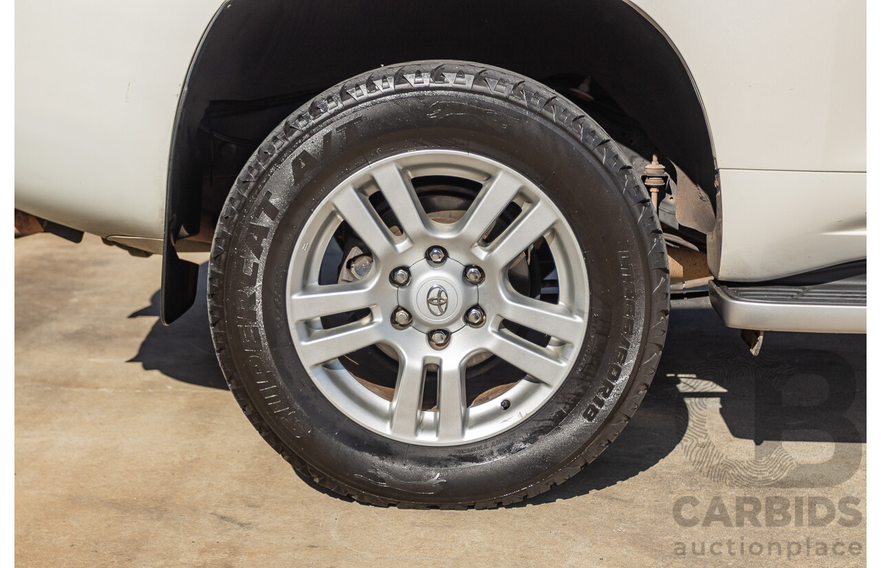 06/2010 Toyota Landcruiser Prado ZR (4x4) KDJ155R 2D Wagon Crystal Pearl Turbo Diesel 3.0L