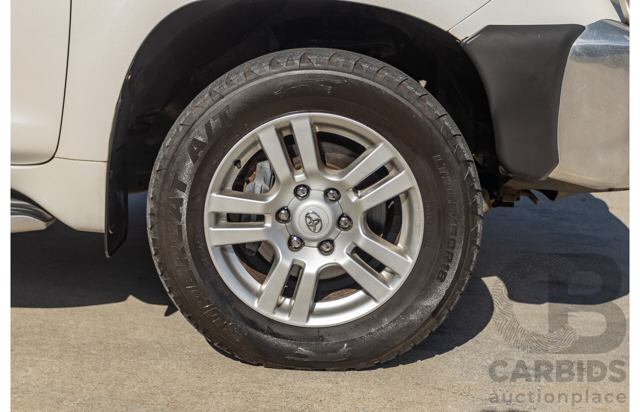06/2010 Toyota Landcruiser Prado ZR (4x4) KDJ155R 2D Wagon Crystal Pearl Turbo Diesel 3.0L