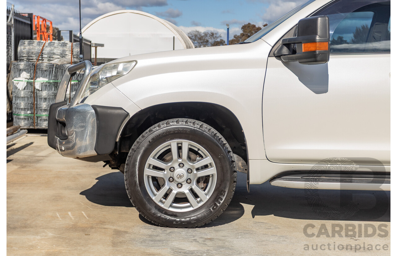 06/2010 Toyota Landcruiser Prado ZR (4x4) KDJ155R 2D Wagon Crystal Pearl Turbo Diesel 3.0L