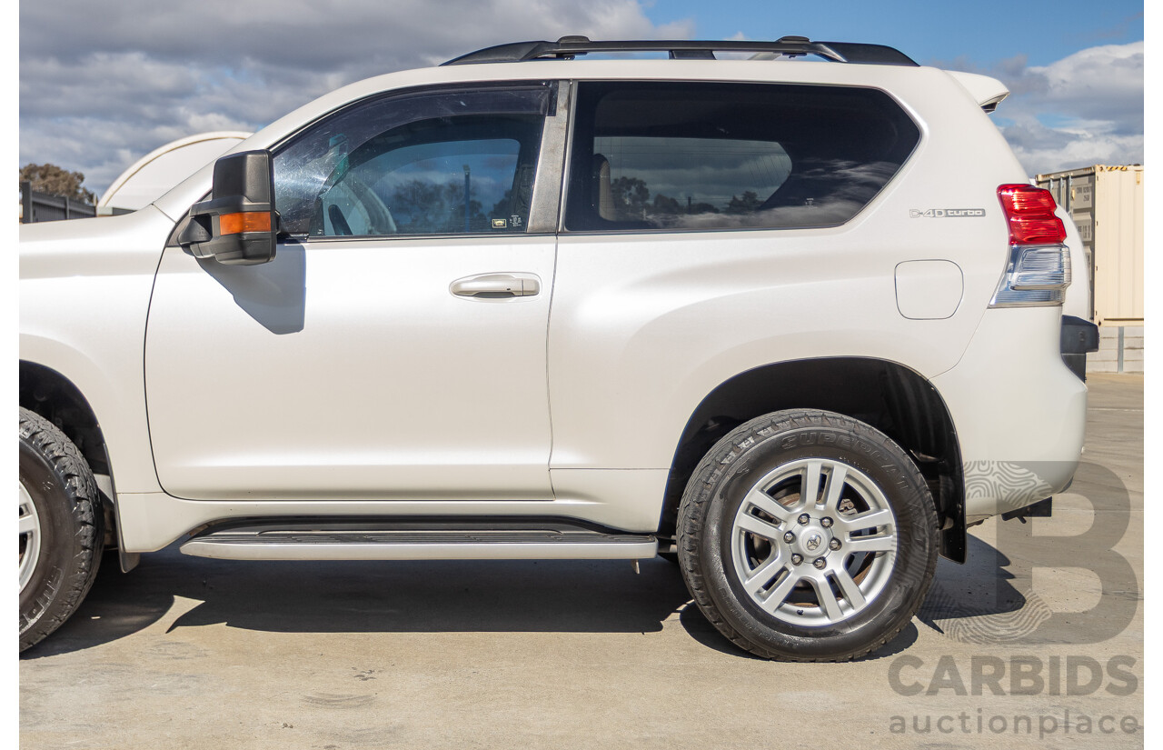 06/2010 Toyota Landcruiser Prado ZR (4x4) KDJ155R 2D Wagon Crystal Pearl Turbo Diesel 3.0L