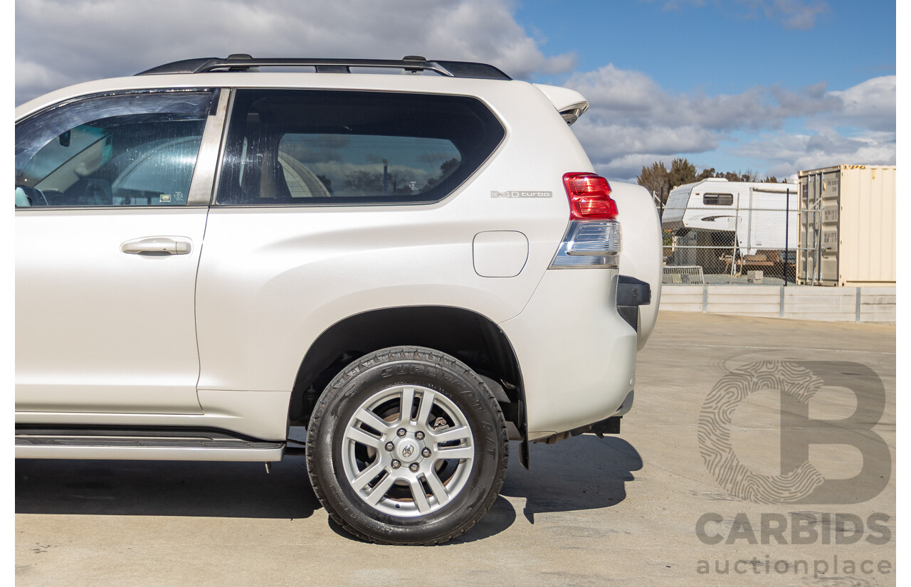 06/2010 Toyota Landcruiser Prado ZR (4x4) KDJ155R 2D Wagon Crystal Pearl Turbo Diesel 3.0L