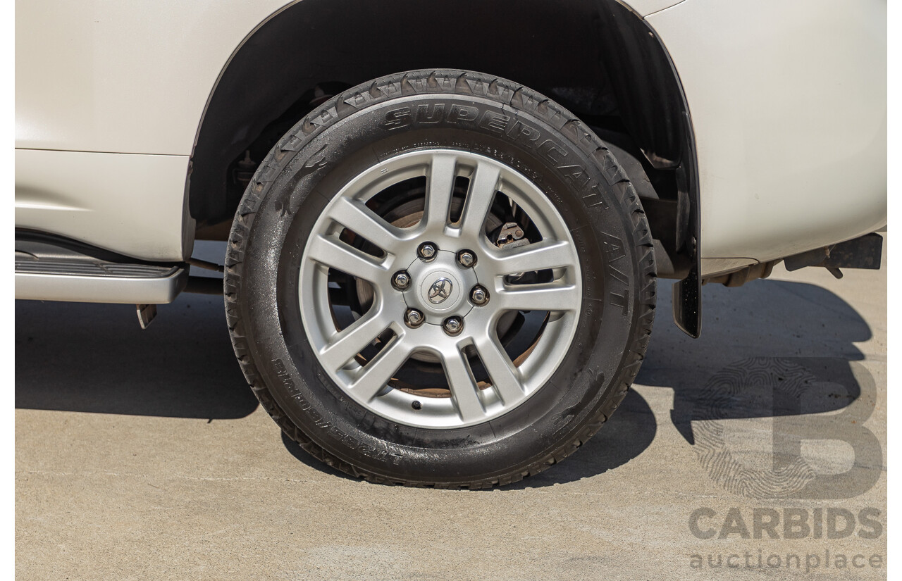 06/2010 Toyota Landcruiser Prado ZR (4x4) KDJ155R 2D Wagon Crystal Pearl Turbo Diesel 3.0L