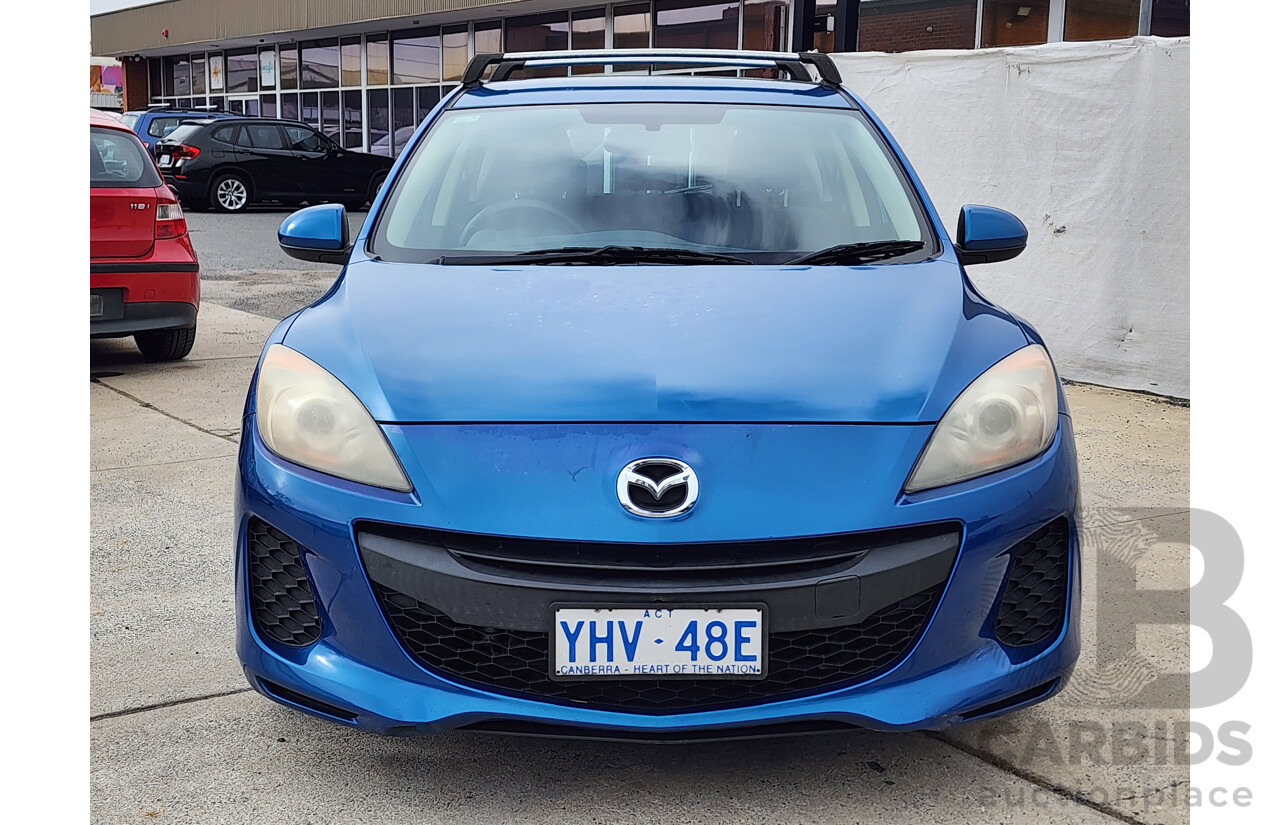 01/2012 Mazda Mazda3 NEO BL 11 UPGRADE 5d Hatchback Blue 2.0L