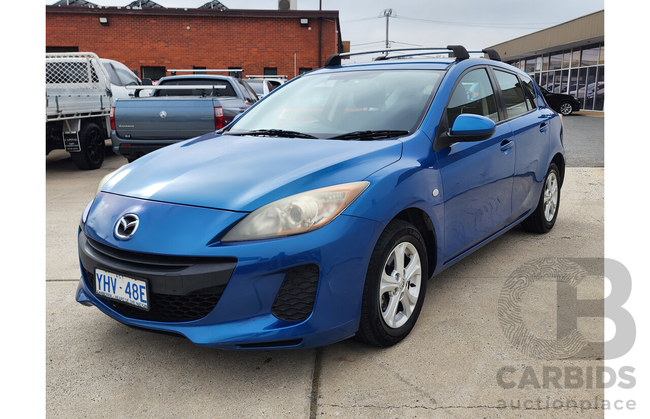 01/2012 Mazda Mazda3 NEO BL 11 UPGRADE 5d Hatchback Blue 2.0L