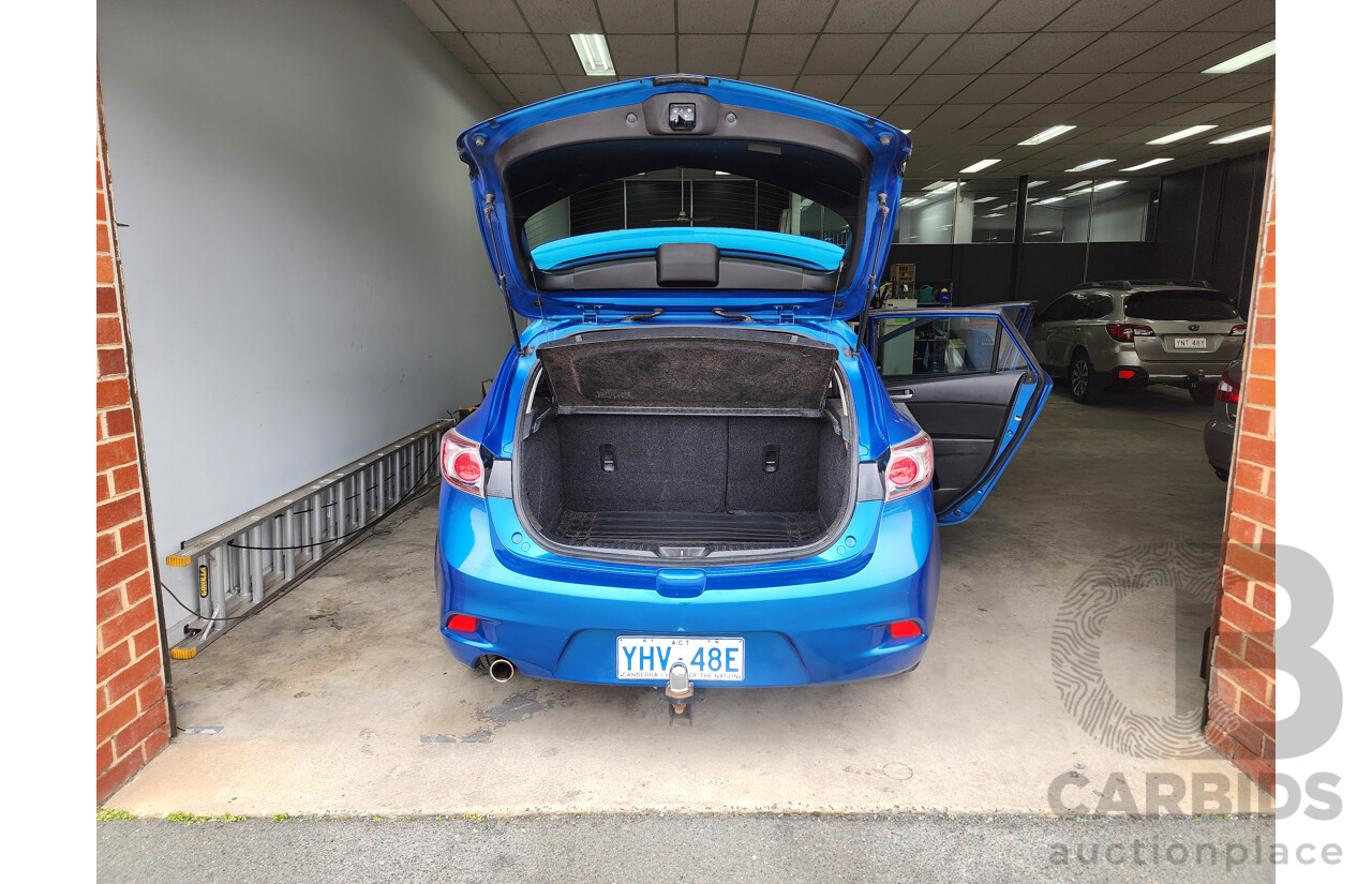 01/2012 Mazda Mazda3 NEO BL 11 UPGRADE 5d Hatchback Blue 2.0L