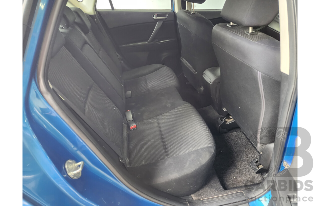 01/2012 Mazda Mazda3 NEO BL 11 UPGRADE 5d Hatchback Blue 2.0L