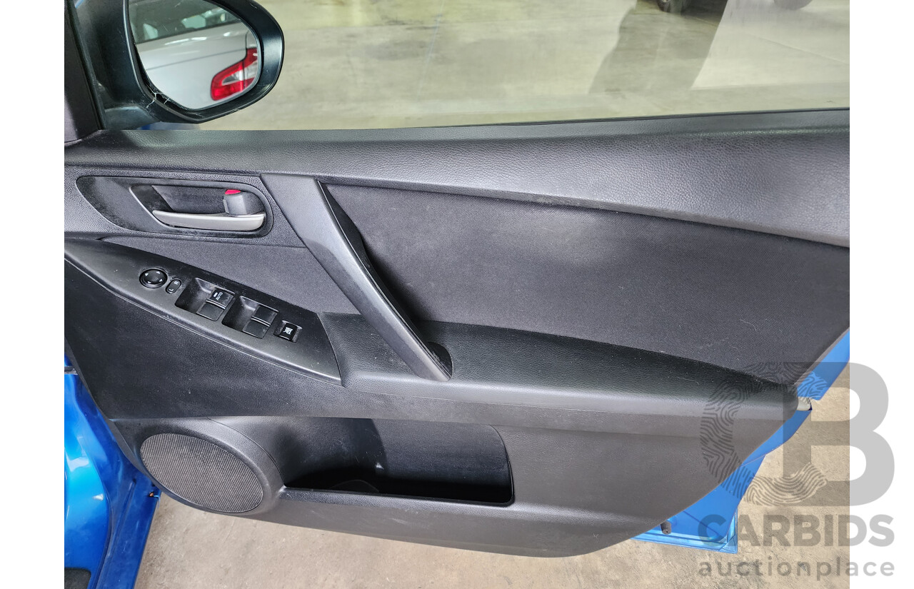 01/2012 Mazda Mazda3 NEO BL 11 UPGRADE 5d Hatchback Blue 2.0L