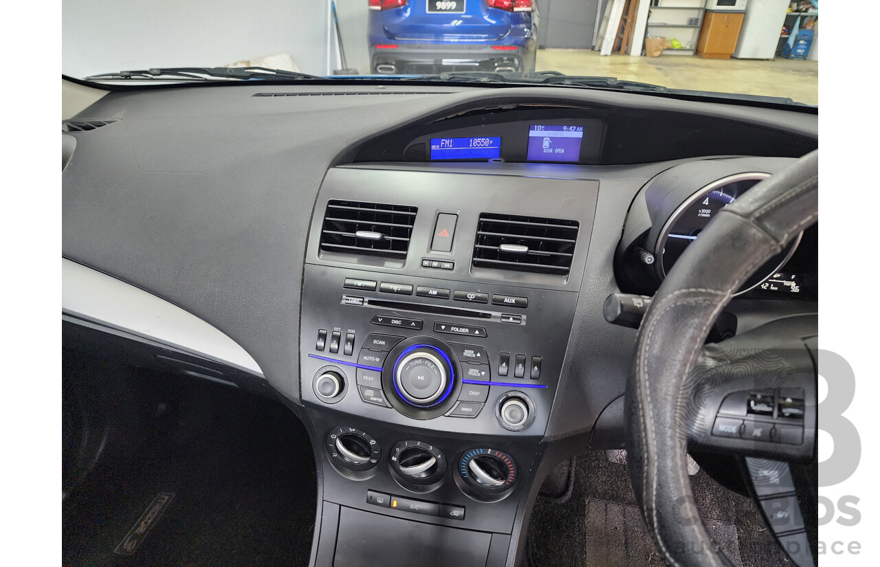 01/2012 Mazda Mazda3 NEO BL 11 UPGRADE 5d Hatchback Blue 2.0L