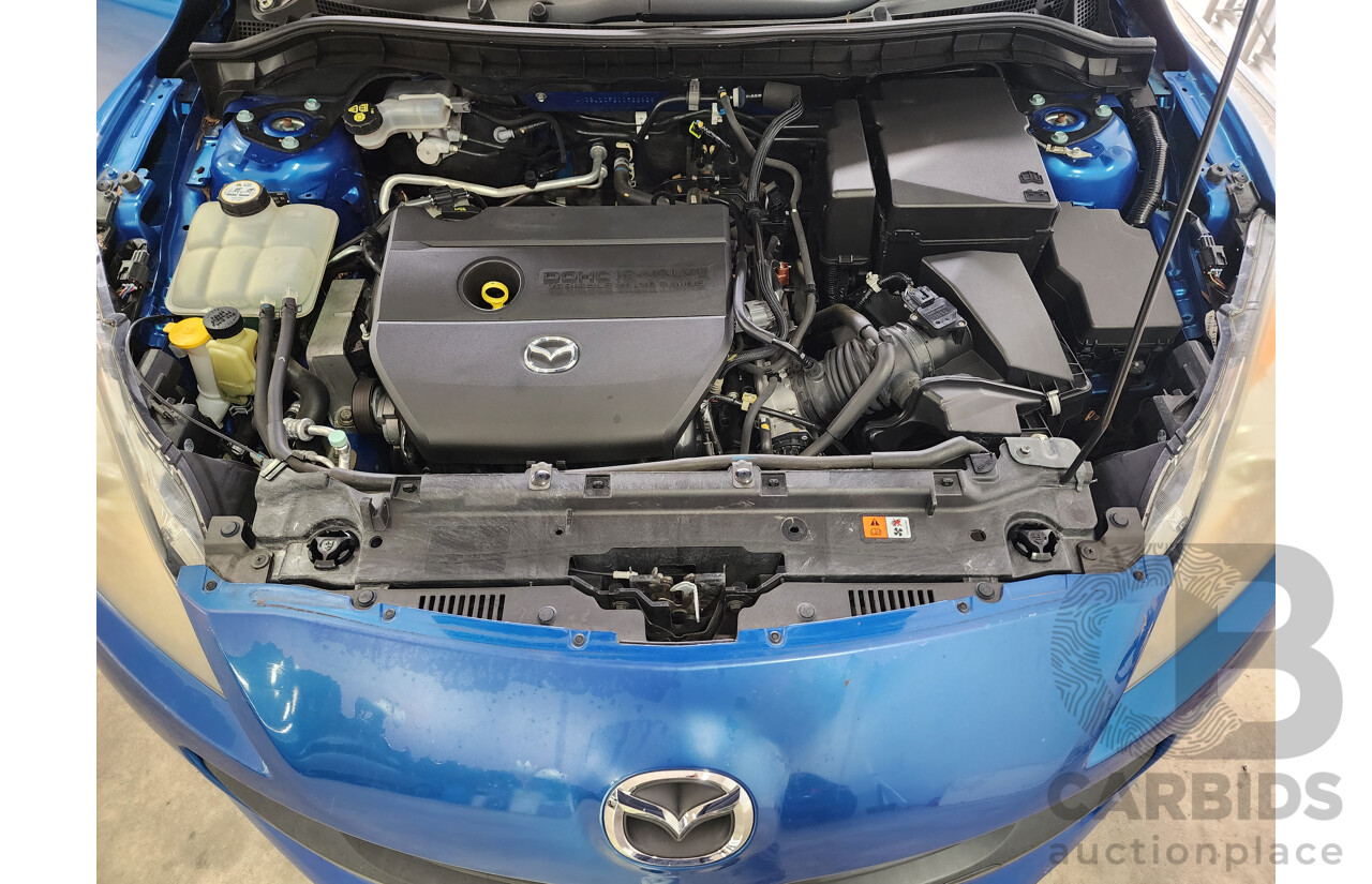 01/2012 Mazda Mazda3 NEO BL 11 UPGRADE 5d Hatchback Blue 2.0L
