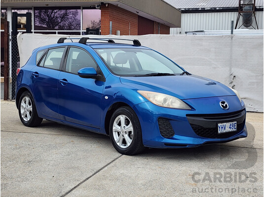 01/2012 Mazda Mazda3 NEO BL 11 UPGRADE 5d Hatchback Blue 2.0L