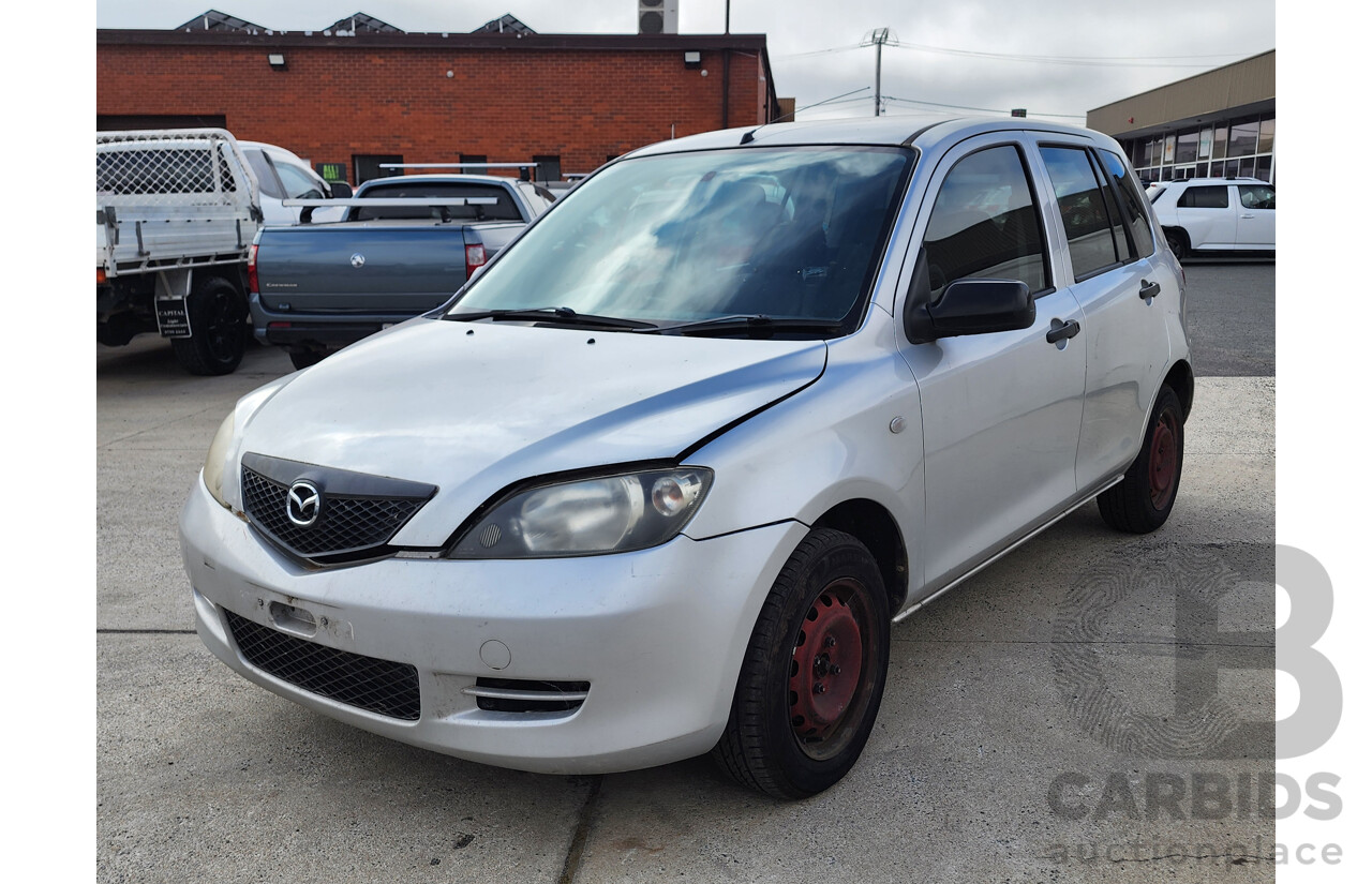 01/2005 Mazda Mazda2 NEO DY 5d Hatchback Silver 1.5L