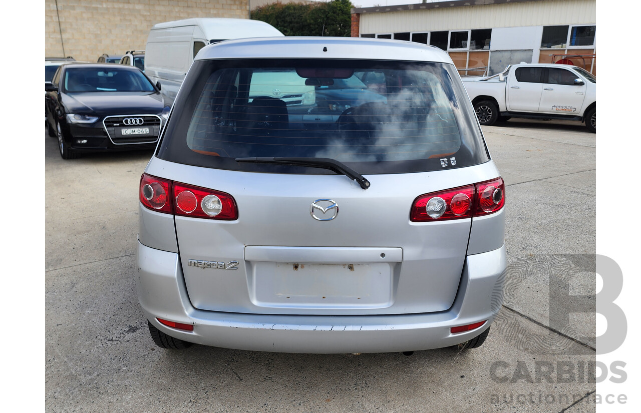 01/2005 Mazda Mazda2 NEO DY 5d Hatchback Silver 1.5L