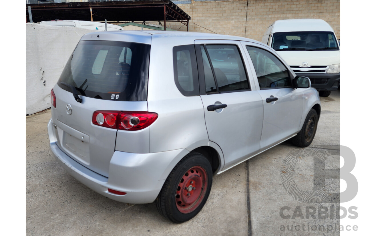 01/2005 Mazda Mazda2 NEO DY 5d Hatchback Silver 1.5L