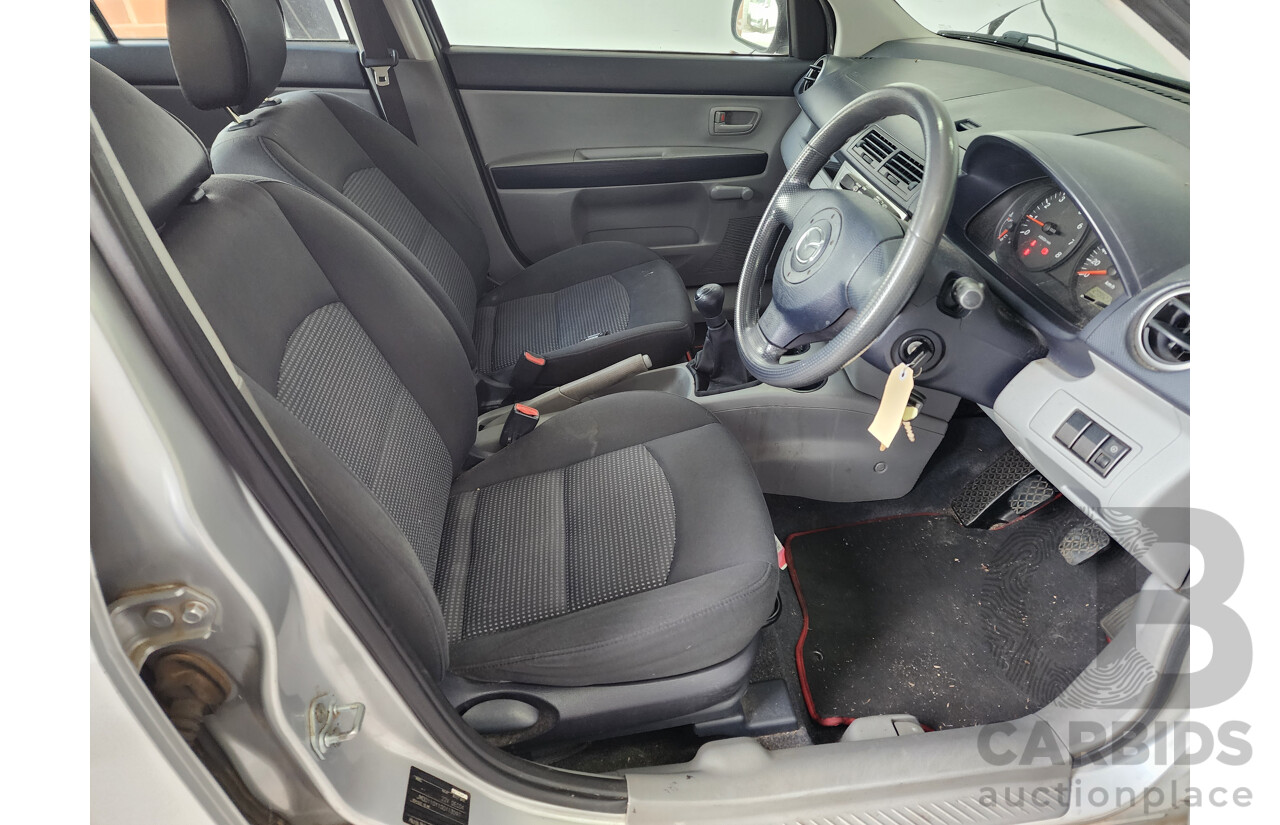 01/2005 Mazda Mazda2 NEO DY 5d Hatchback Silver 1.5L