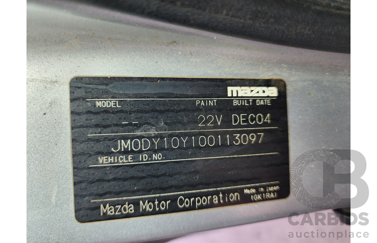 01/2005 Mazda Mazda2 NEO DY 5d Hatchback Silver 1.5L