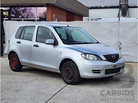 01/2005 Mazda Mazda2 NEO DY 5d Hatchback Silver 1.5L