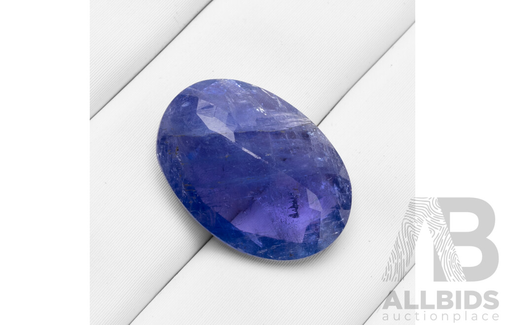 8.90ct Oval Cut Natural Blue Tanzanite