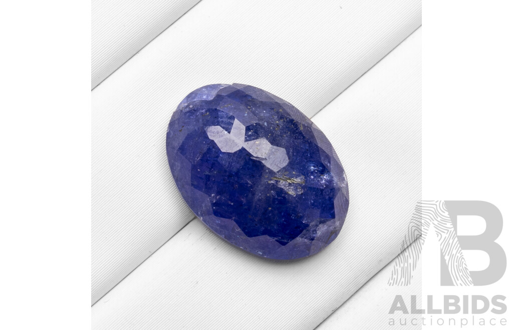 11.95ct Oval Cut Natural Blue Tanzanite