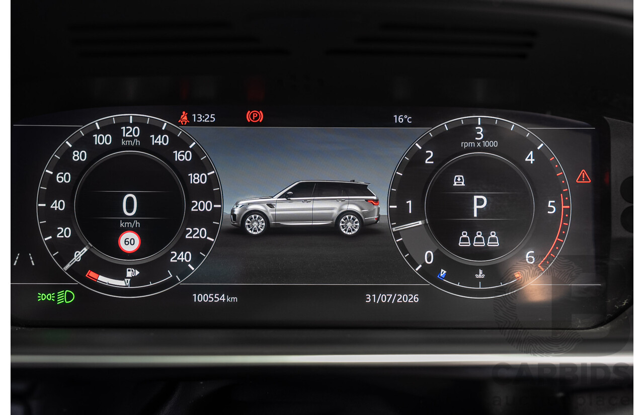 01/2020 Land Rover Range Rover Sport SDV6 SE (AWD) L494 MY20 4d Wagon White Twin-turbo Diesel 3.0L