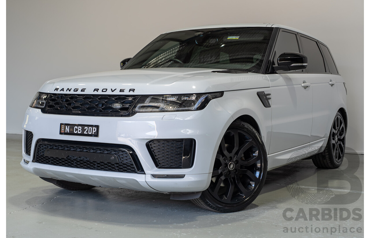01/2020 Land Rover Range Rover Sport SDV6 SE (AWD) L494 MY20 4d Wagon White Twin-turbo Diesel 3.0L