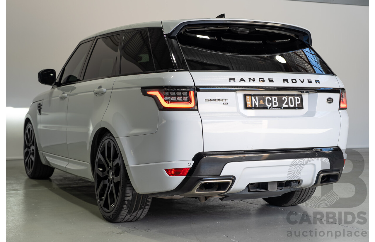 01/2020 Land Rover Range Rover Sport SDV6 SE (AWD) L494 MY20 4d Wagon White Twin-turbo Diesel 3.0L
