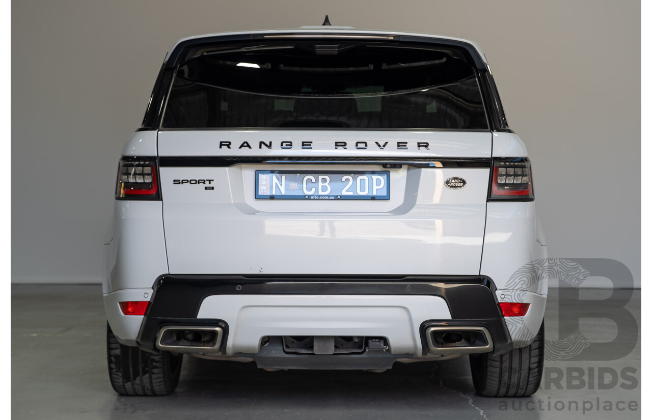 01/2020 Land Rover Range Rover Sport SDV6 SE (AWD) L494 MY20 4d Wagon White Twin-turbo Diesel 3.0L