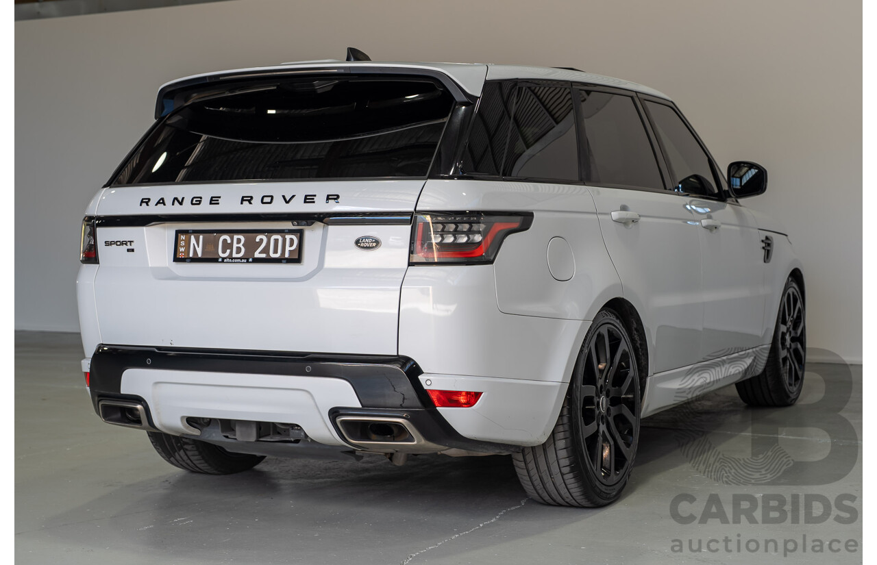 01/2020 Land Rover Range Rover Sport SDV6 SE (AWD) L494 MY20 4d Wagon White Twin-turbo Diesel 3.0L
