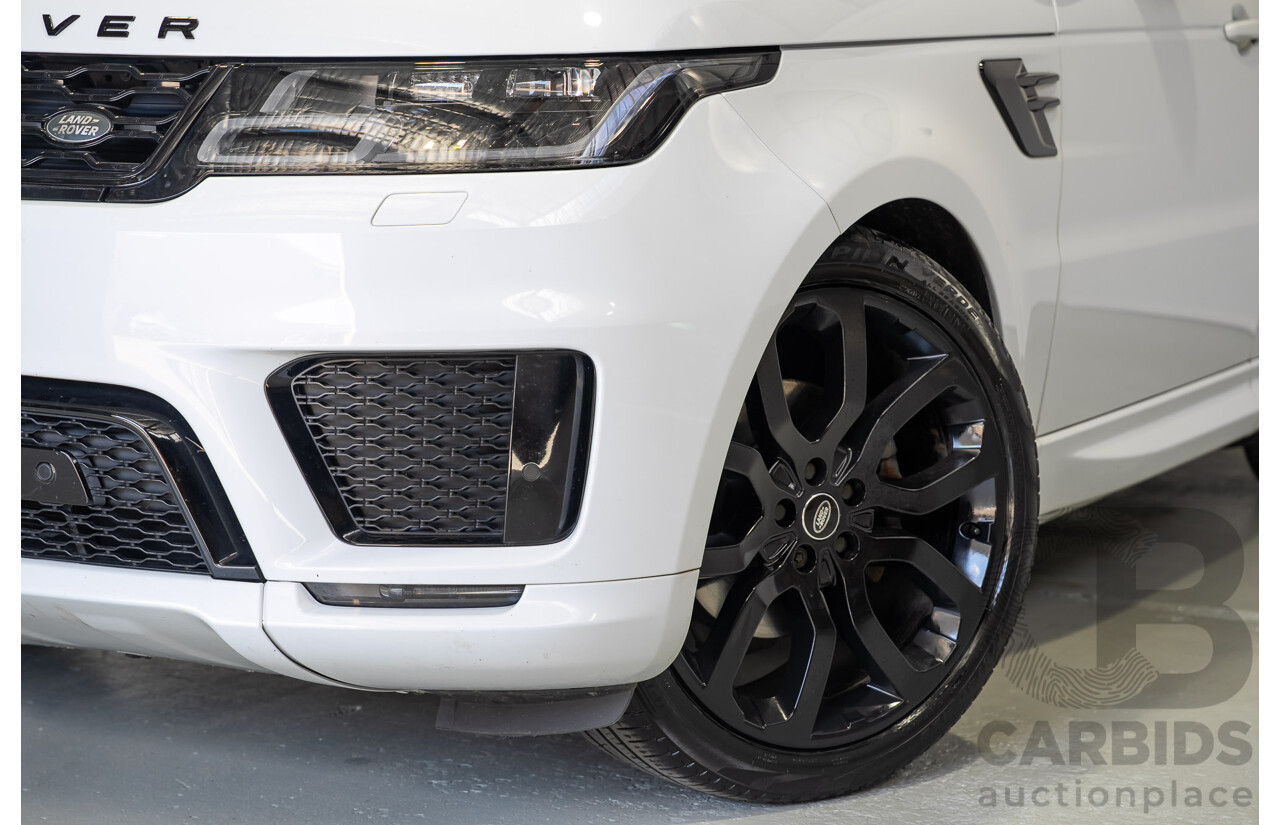 01/2020 Land Rover Range Rover Sport SDV6 SE (AWD) L494 MY20 4d Wagon White Twin-turbo Diesel 3.0L