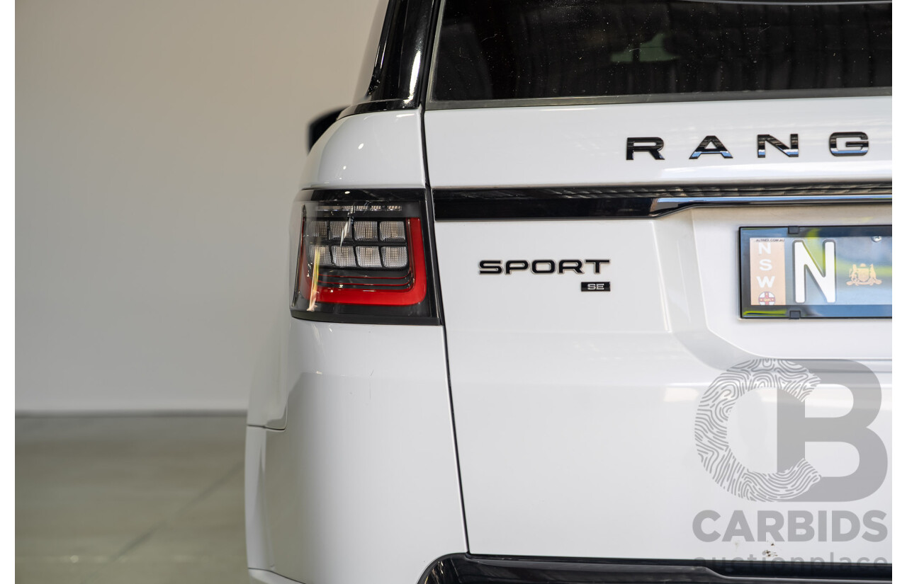 01/2020 Land Rover Range Rover Sport SDV6 SE (AWD) L494 MY20 4d Wagon White Twin-turbo Diesel 3.0L