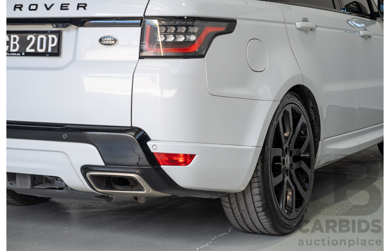 01/2020 Land Rover Range Rover Sport SDV6 SE (AWD) L494 MY20 4d Wagon White Twin-turbo Diesel 3.0L